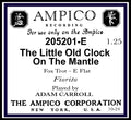 205201 - Little Clock on the Mantle pb Adam Carroll