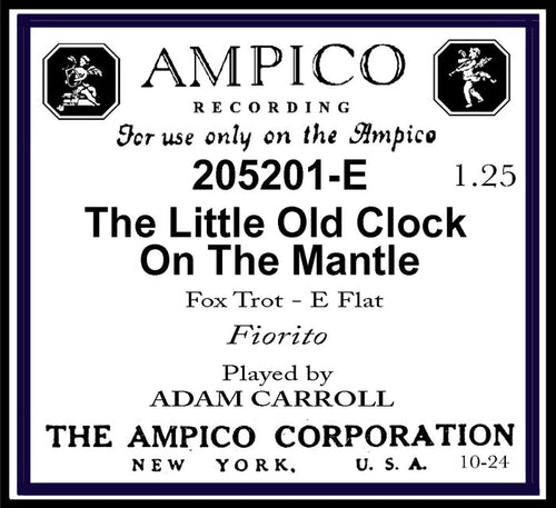 205201 - Little Clock on the Mantle pb Adam Carroll