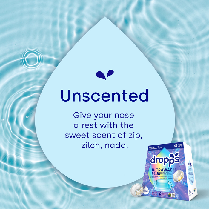 40 Count UltraWash Plus Biobased Power Dishwasher Detergent Pods, Unscented