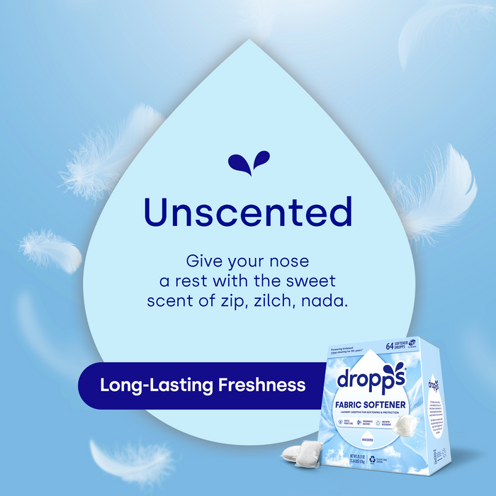 64 Count Fabric Softener Pods, Unscented