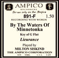 891 -By The Waters of Minnetonka pb Milton Suskind