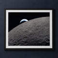 Framed print mockup — A Setting Earth