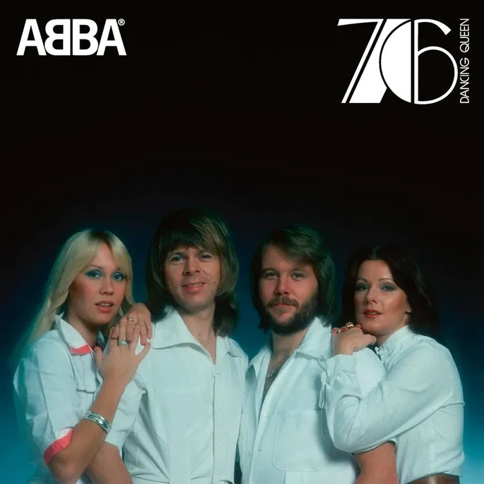 Abba - Dancing Queen 10" sparkling black glitter