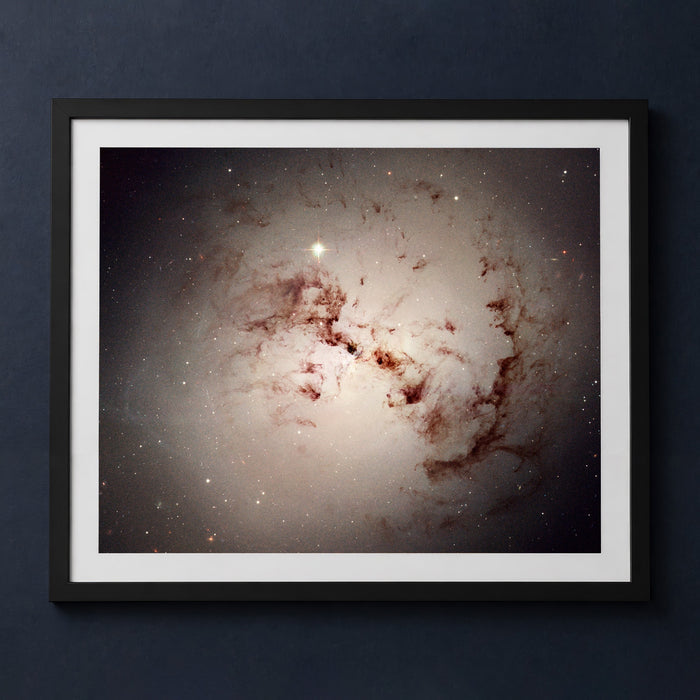 Framed print mockup — After Galaxies Collide