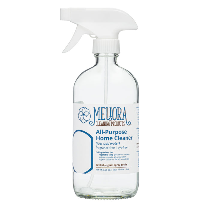 Meliora All-Purpose Cleaner Spray Bottle - Non-Toxic Eco-Friendly Cleaning Spray (Unscented)