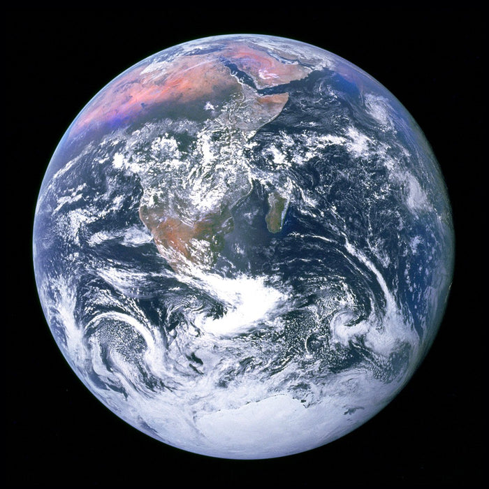 Apollo 17 Full Earth - high resolution space images - Sky Image Lab