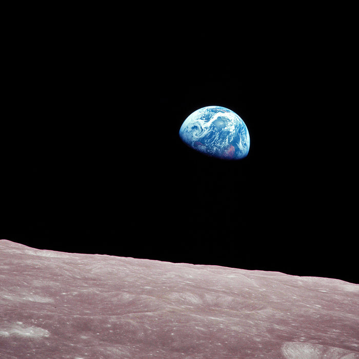 Apollo 8 Earth Rise - high resolution space images - Sky Image Lab
