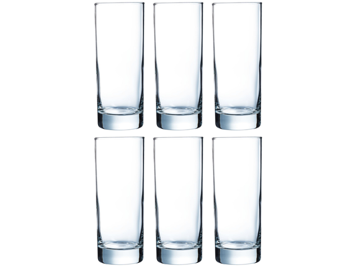 Arcoroc Longdrinkglazen Islande - 290 ml - 6 stuks