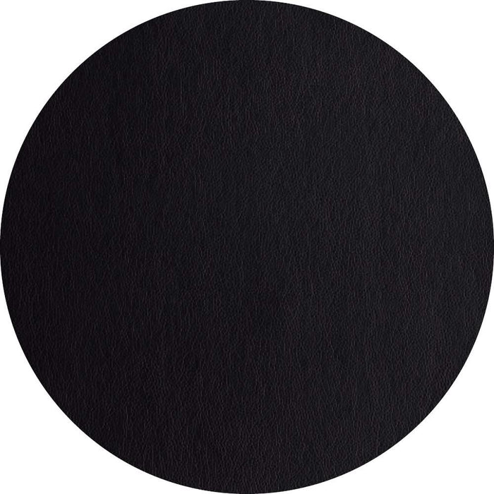 ASA Selection Placemat - Leather Optic Fine - Zwart - ø 38 cm