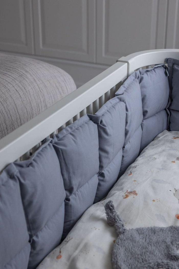 Baby Bumper Kapok - Dusty Blue