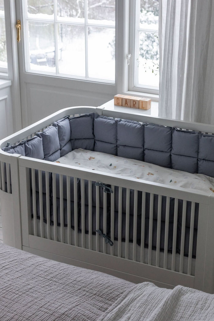 Baby Bumper Kapok - Dusty Blue