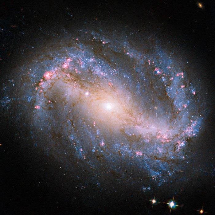 Barred Spiral Galaxy - high resolution space images - Sky Image Lab