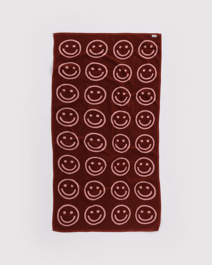 Bath Towel - Blush Happy
