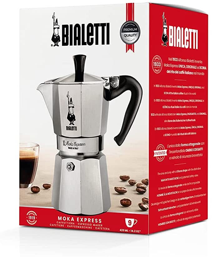 Bialetti Percolator Moka Express 4 Kops - 190 ml