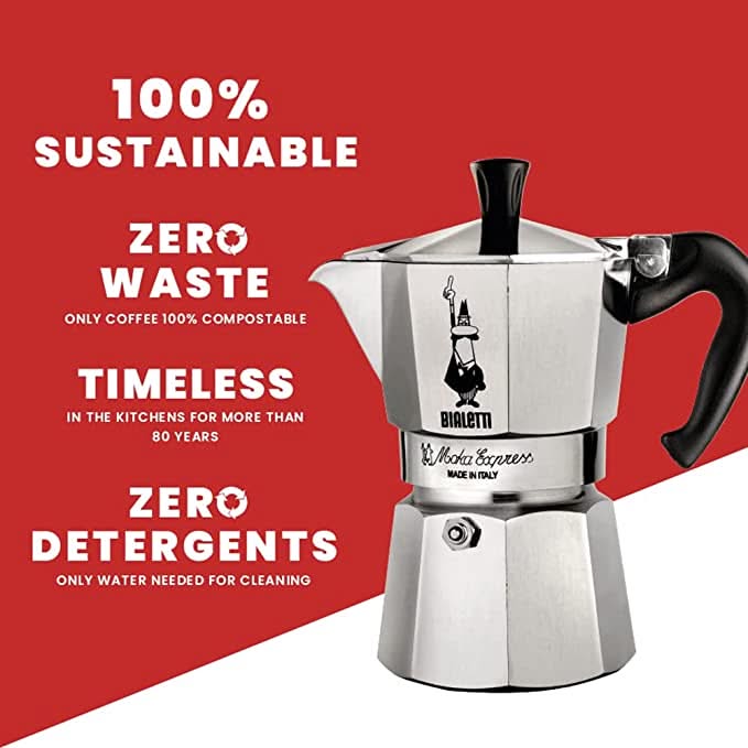 Bialetti Percolator Moka Express 9 Kops - 420 ml
