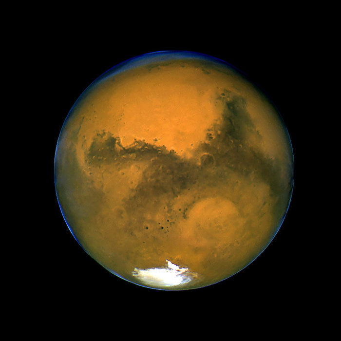 Big Mars from Hubble - high resolution space images - Sky Image Lab