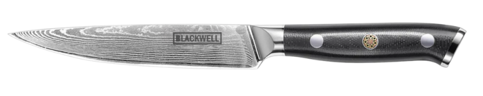 Blackwell Officemes Japanse stijl - 67 lagen damaststaal - VG10 - 12,5 cm