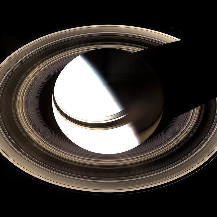 Blinding Saturn - high resolution space images - Sky Image Lab