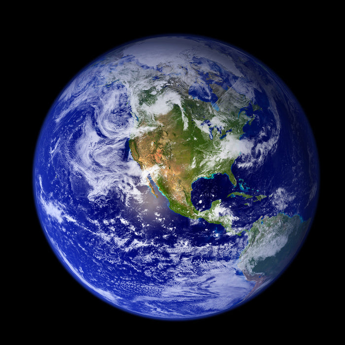 Blue Marble West - high resolution space images - Sky Image Lab