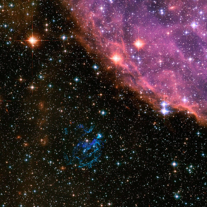 Blue Wisp - high resolution space images - Sky Image Lab