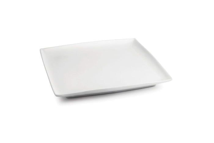 BonBistro Gebaksbordjes Yong Squito 16 x 16 cm - Wit - 6 stuks
