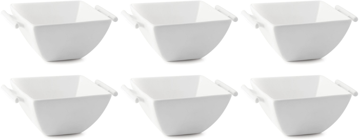 BonBistro Soepkommen / Kommen Yong Squito met Handvat 14 x 14 cm / 520 ml - 6 stuks