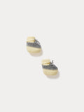 Bonpoint - Bonpoint x Guest in Residence Telse baby cashmere slippers in heather gray - view 1