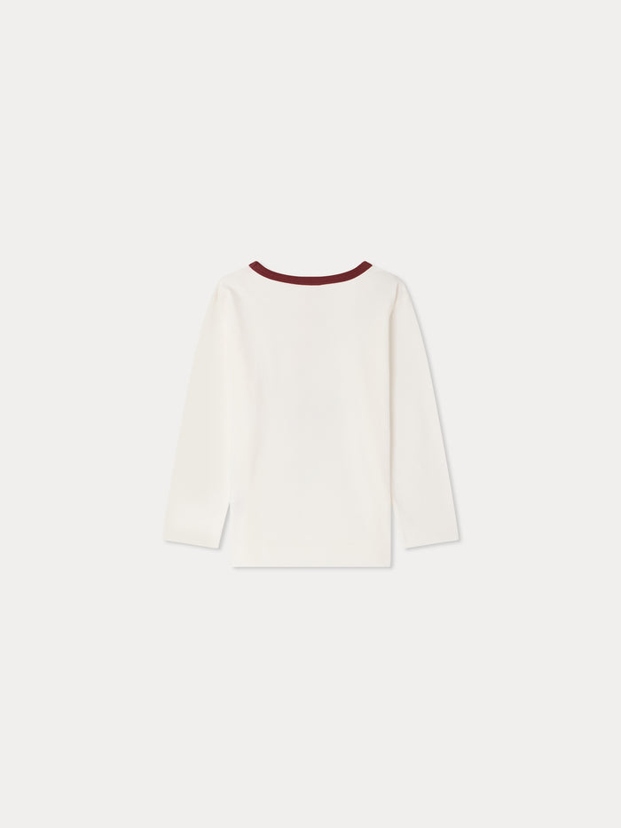 Bonpoint x Maison Kitsuné Magali t-shirt with fox print
