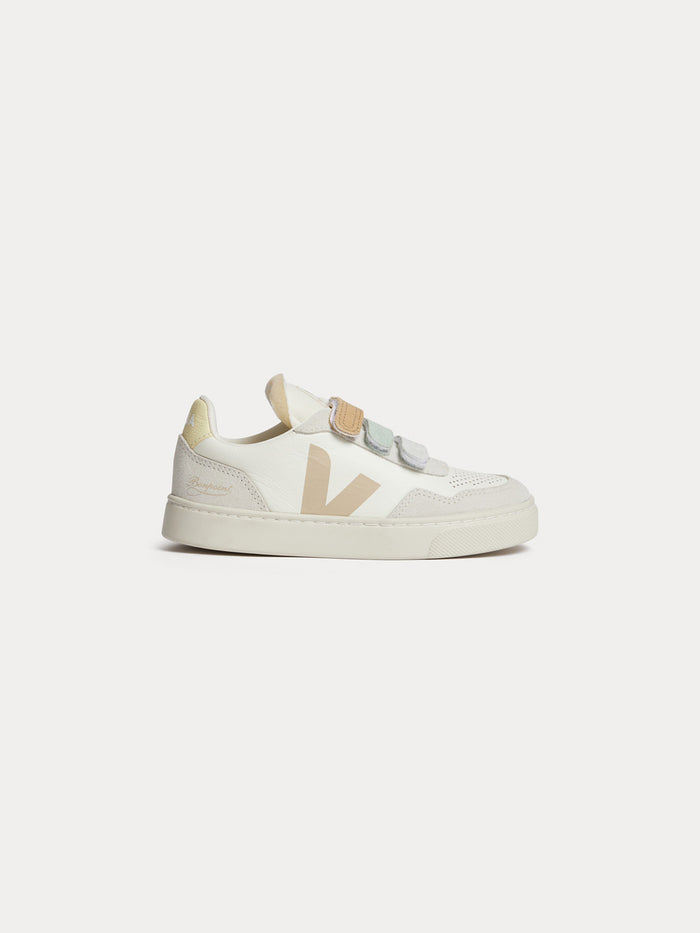 Bonpoint - Bonpoint x Veja white Baby V90 Sneakers - view 1