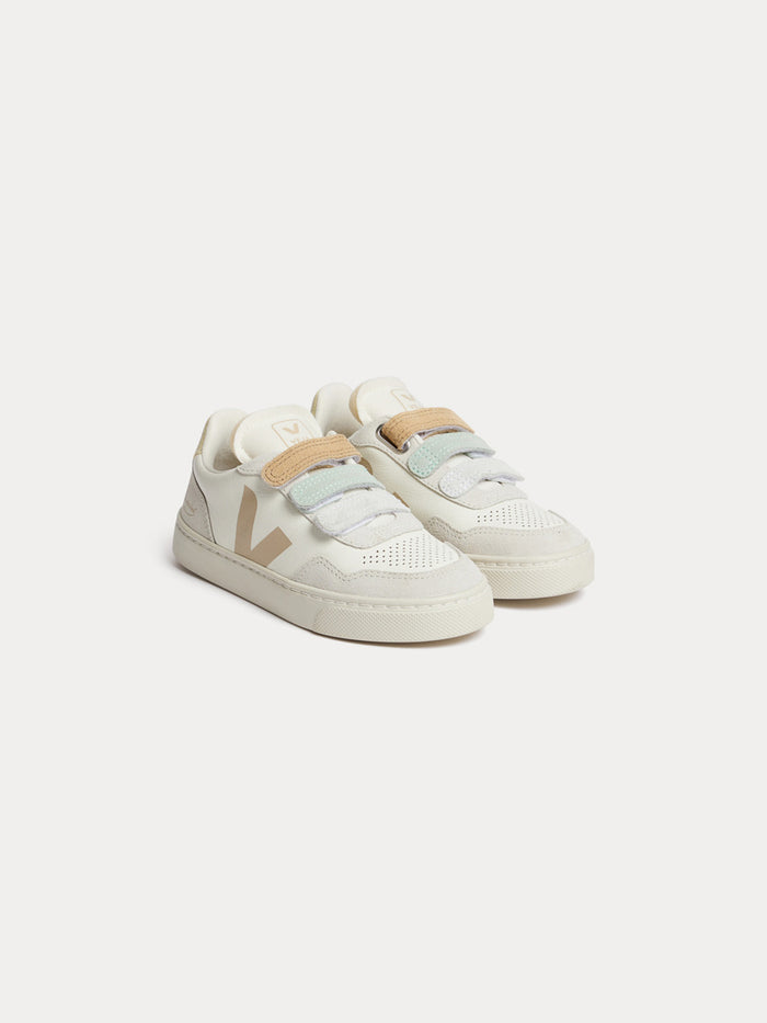Bonpoint - Bonpoint x Veja white Baby V90 Sneakers - view 2