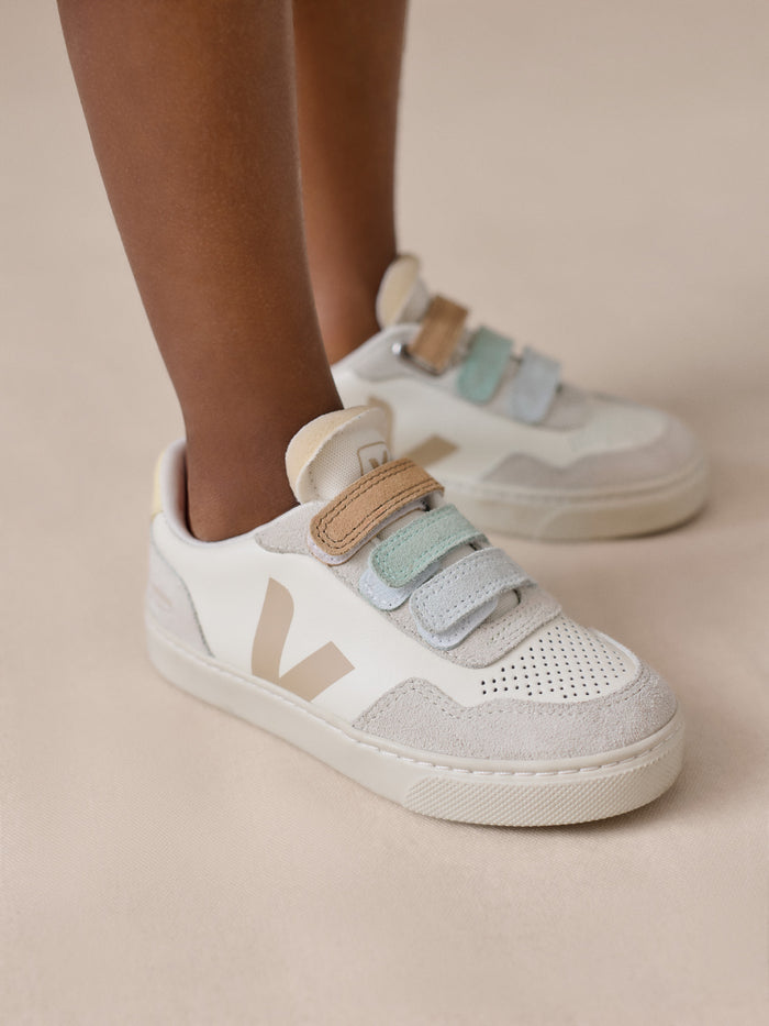 Bonpoint - Bonpoint x Veja white Baby V90 Sneakers - view 4