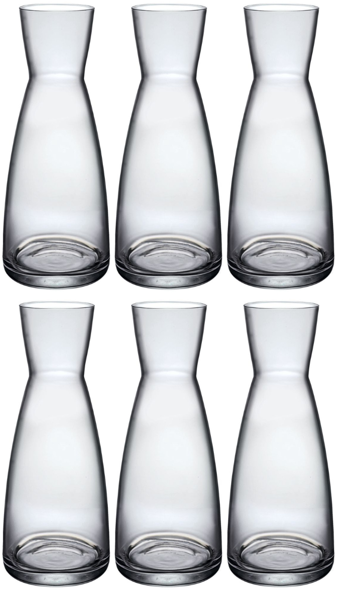 Bormioli Rocco Karaffen / Waterkaraffen Ypsilon - Transparant - 500 ml - 6 stuks