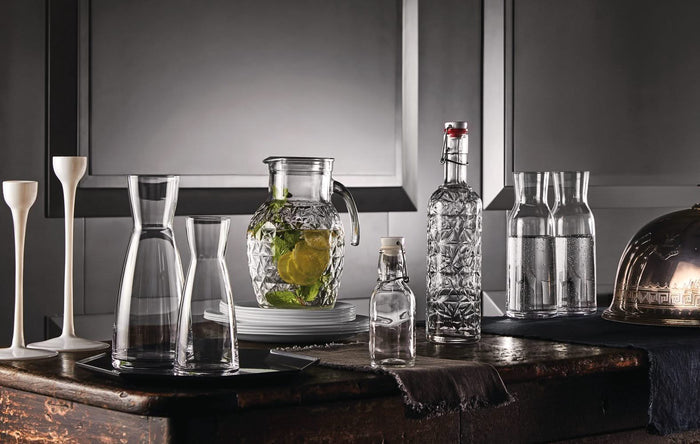 Bormioli Rocco Karaffen / Waterkaraffen Ypsilon - Transparant - 500 ml - 6 stuks
