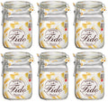 Bormioli Rocco Weckpotten Fido 11 x 11 cm / 1 liter - 6 stuks