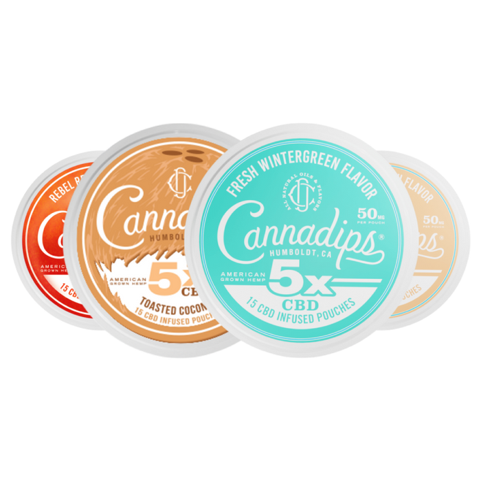 Cannadips 5X CBD Samplers