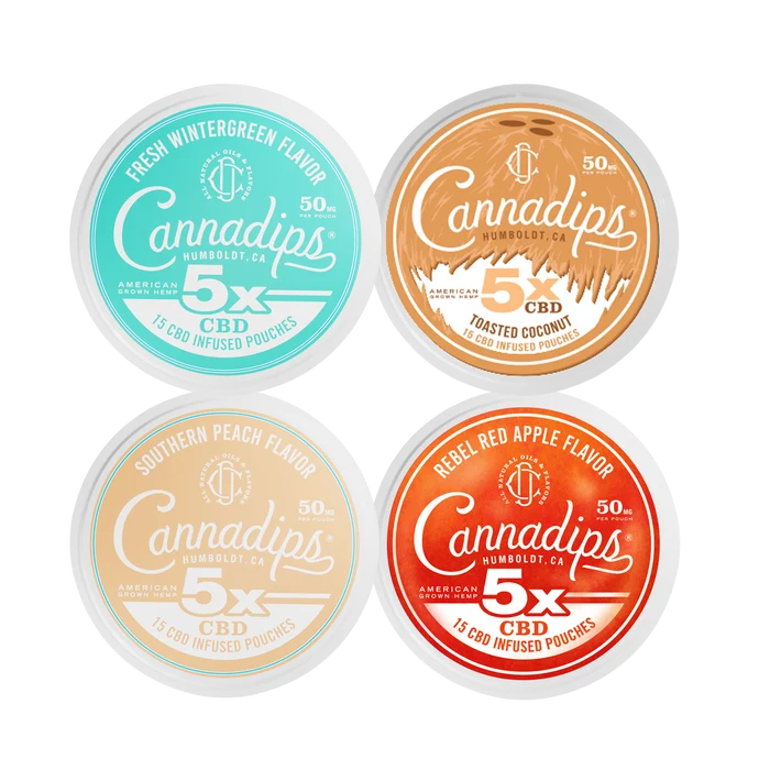 Cannadips 5X CBD Samplers