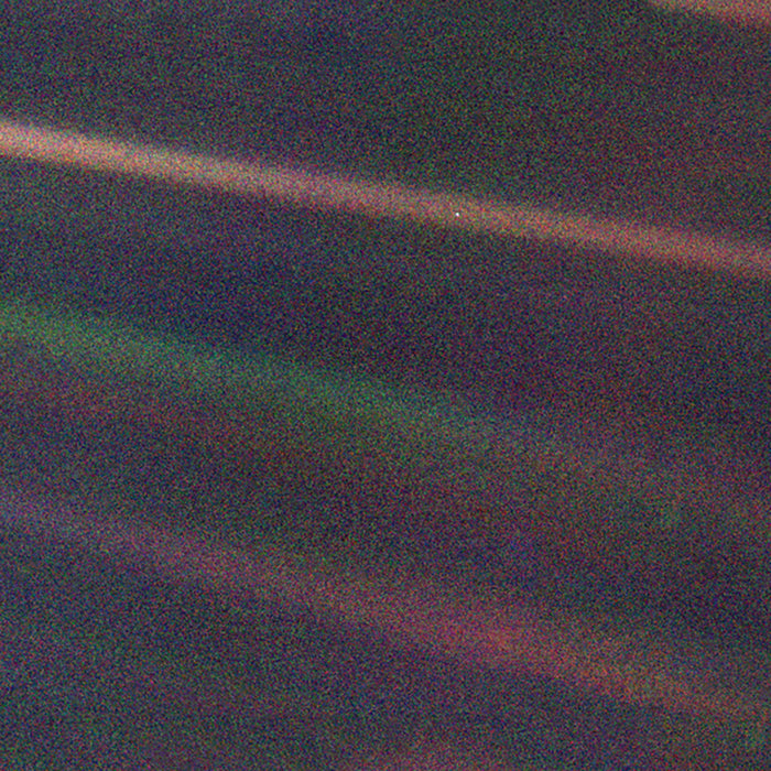 Carl Sagan Pale Blue Dot - Buy Voyager 1 Pale Blue Dot Photo - high resolution space images - Sky Image Lab