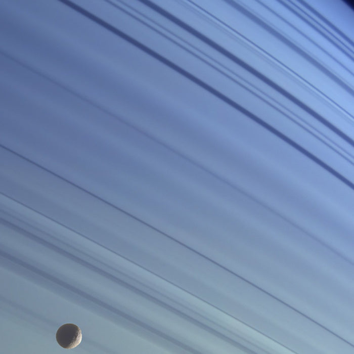 Cassini Blue Saturn - high resolution space images - Sky Image Lab