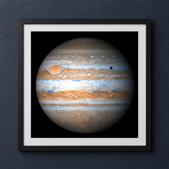 Framed print mockup — Cassini Full Jupiter