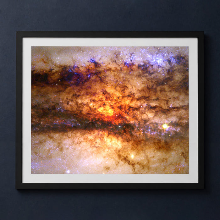 Framed print mockup — Cauldron of Starbirth