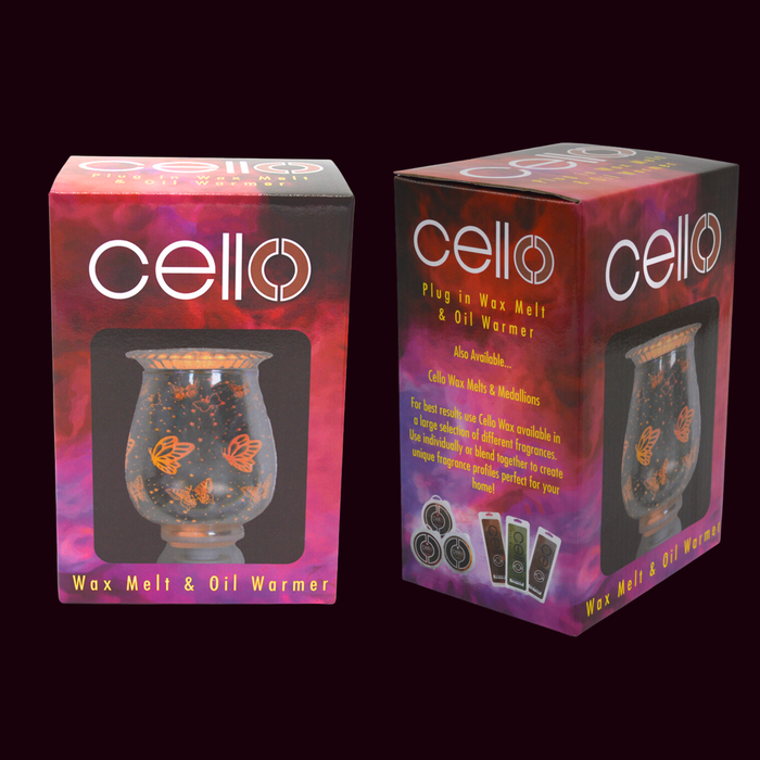 Cello - 3D Plug In Electric Melt Burner - Butterfly