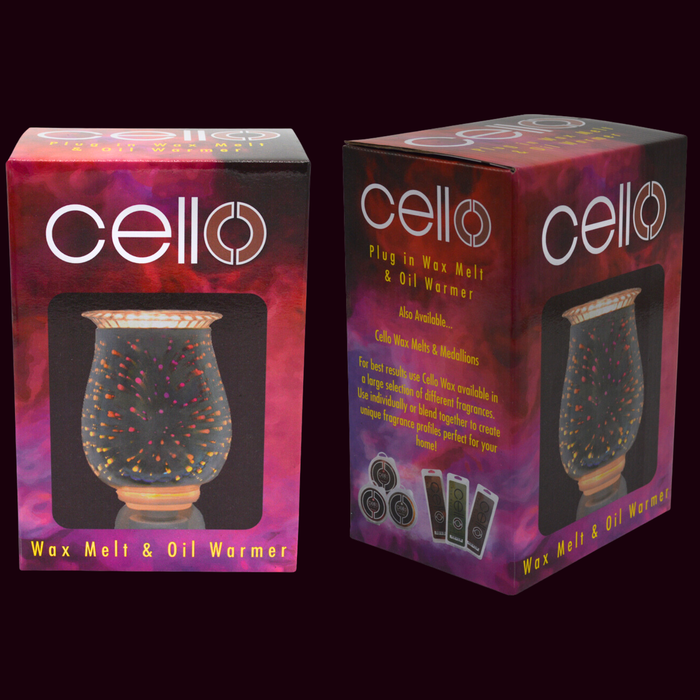 Cello - 3D Plug In Electric Melt Burner - Infinity