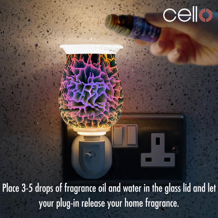 Cello - 3D Plug In Electric Melt Burner - Lightning