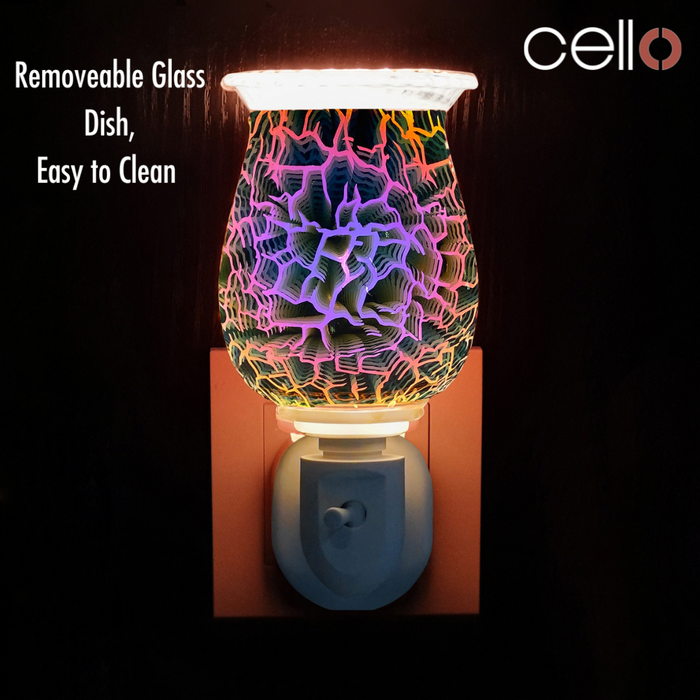 Cello - 3D Plug In Electric Melt Burner - Lightning