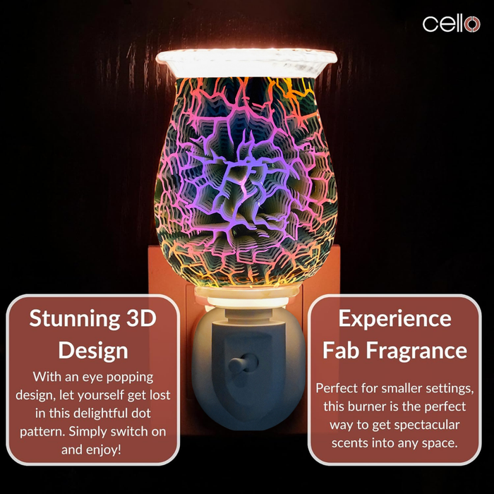Cello - 3D Plug In Electric Melt Burner - Lightning