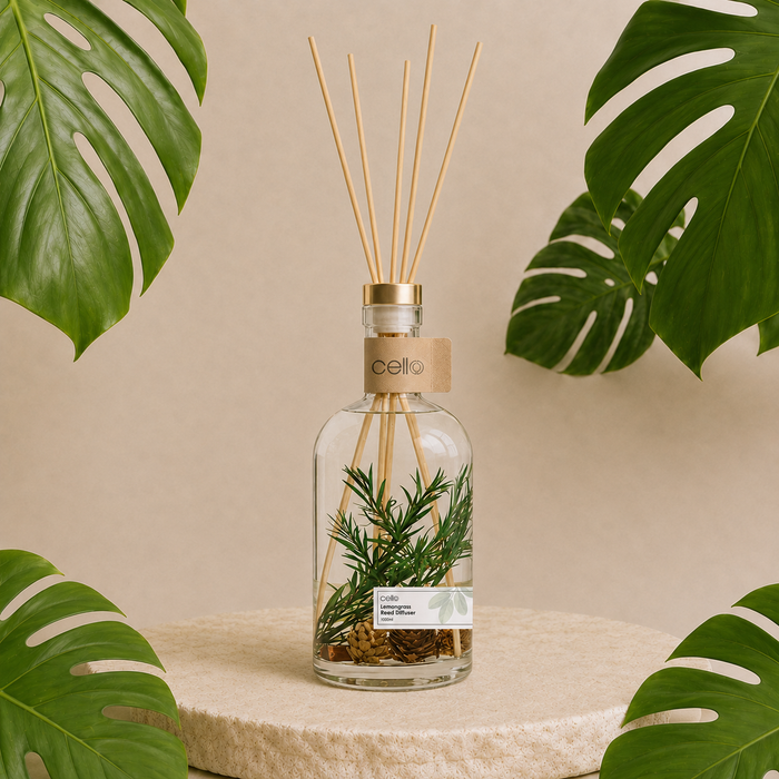 Cello - Botanical Reed Diffuser 1000ml - Lemongrass