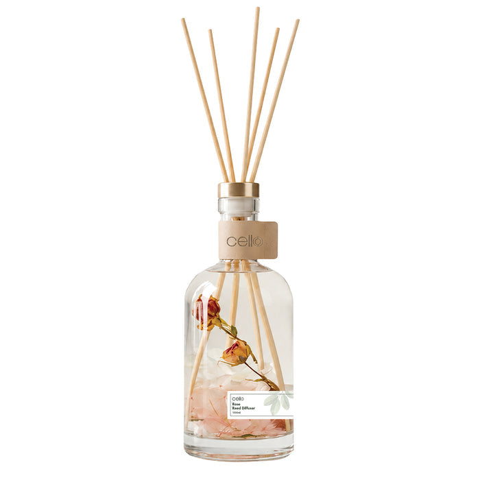 Cello - Botanical Reed Diffuser 1000ml - Rose