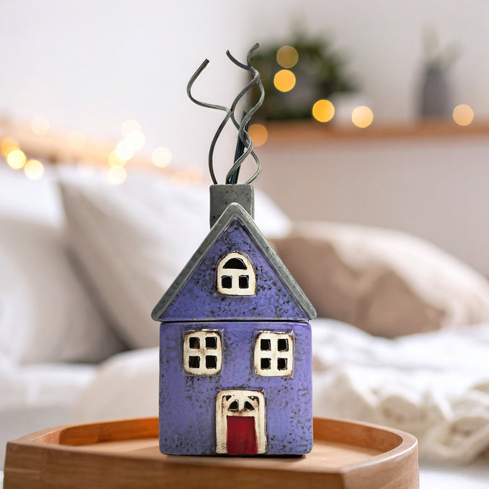 Cello - Bramble House Reed Diffuser 100ml - Ocean Spray - Purple & Grey
