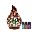 Cello - Cosmic 3D Ultrasonic Diffuser W/White Light 3 x Mixology Oils