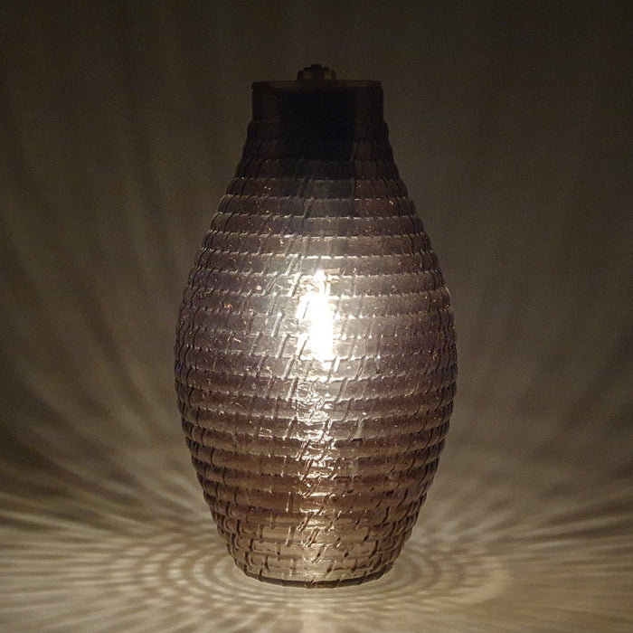Cello - Diamond Barrel Vase Brown
